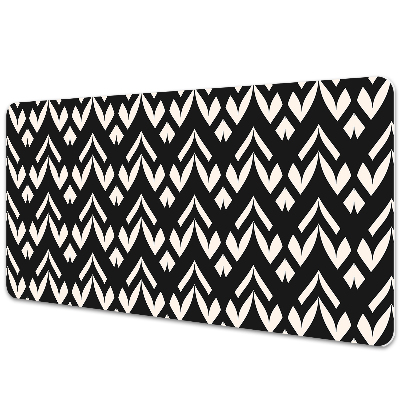 Iróasztal könyökalátét Skandináv fekete-fehér motívum