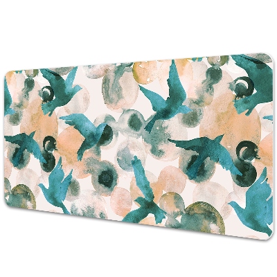 Irodai asztal alátét Akvarell madarak