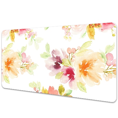 Iróasztal könyökalátét Sárga virágok