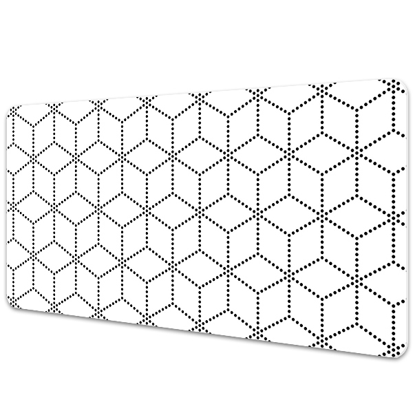 Irodai asztal alátét Geometriai kockák