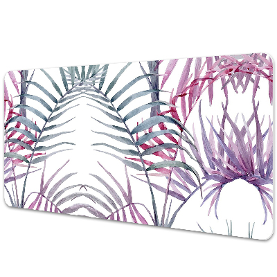 Iróasztal alátét Rózsaszín levelek