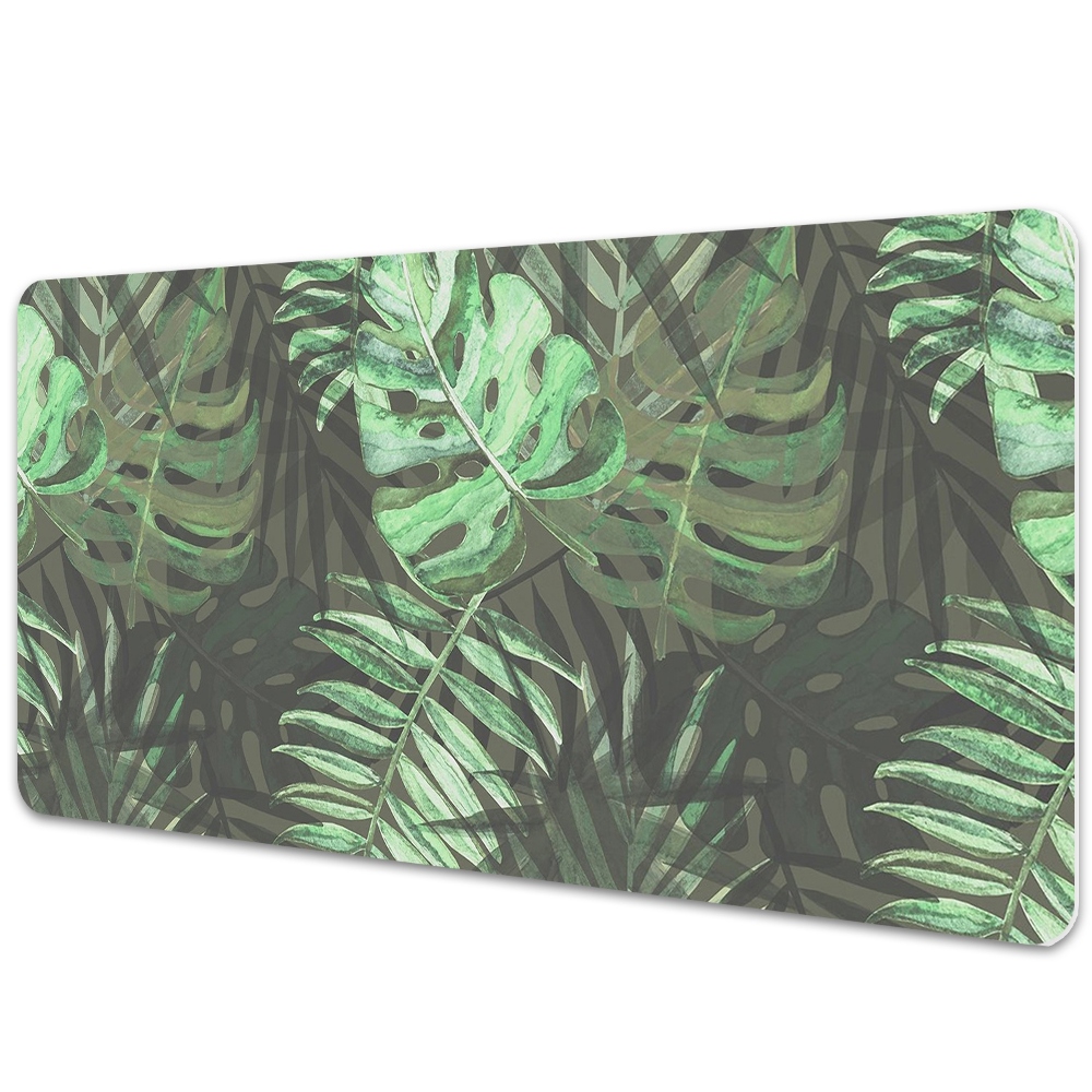 Iróasztal alátét Monstera levelek