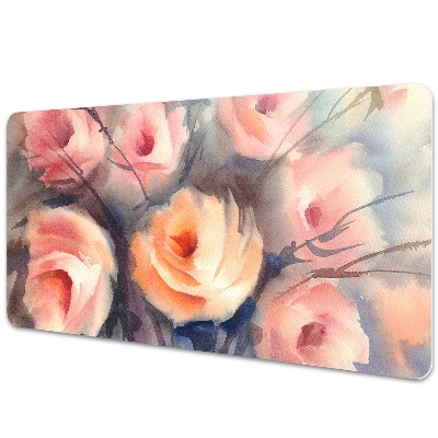 Iróasztal könyökalátét Egyedi rózsák