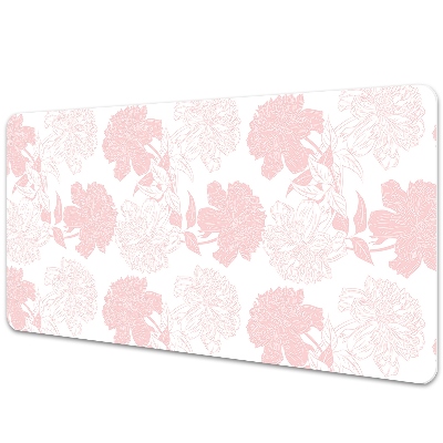 Iróasztal alátét Virágos minta