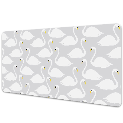 Iróasztal könyökalátét Hattyúk a vízen