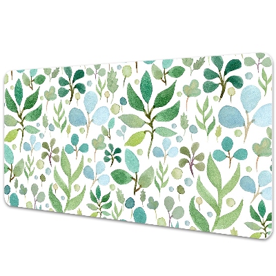 Könyökalátét Kis levelek zöld árnyalatokban