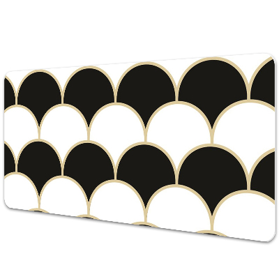 Iróasztal könyökalátét Halpikkelyek