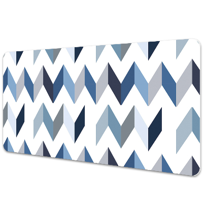 Irodai asztal alátét Halszálkás geometria