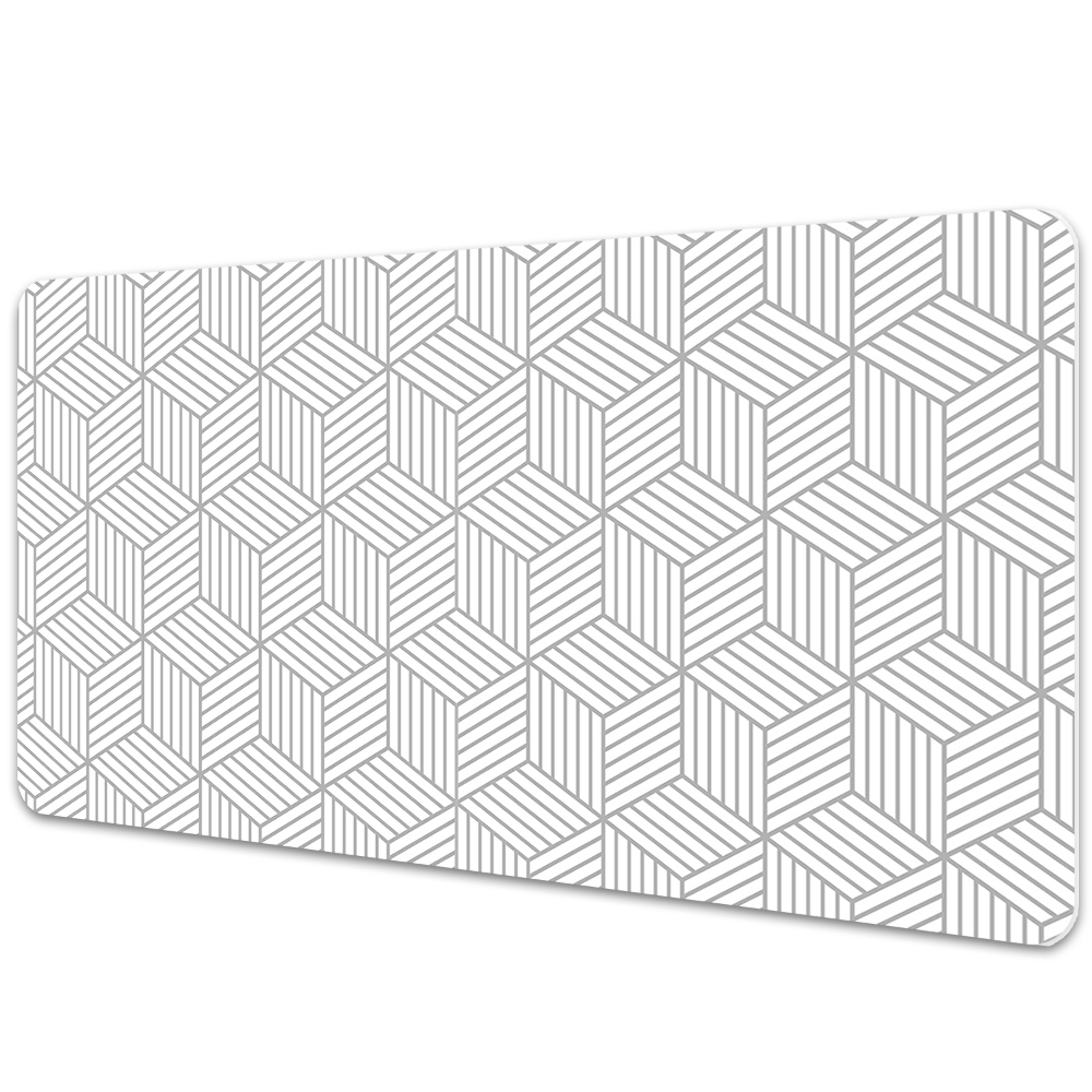 Könyökalátét 3D geometriai mintás kockák