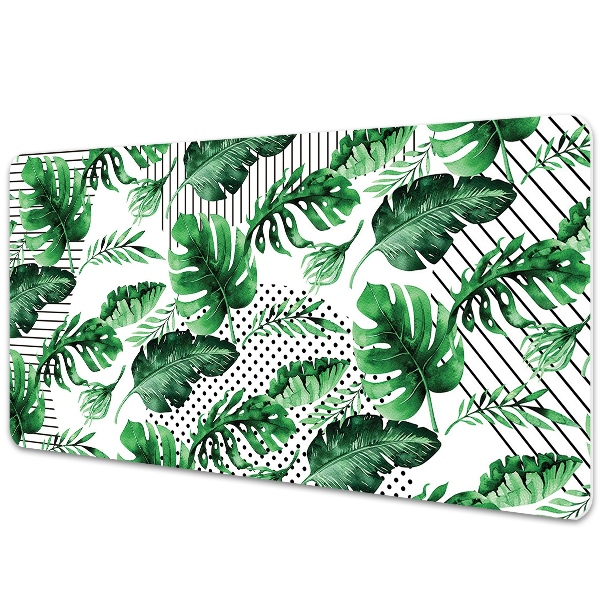 Iróasztal könyökalátét Népszerű monstera motívum
