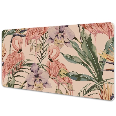 Iróasztal alátét Flamingó motívum