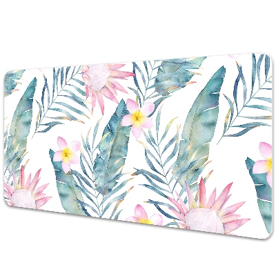 Irodai asztal alátét Virágzó virágok