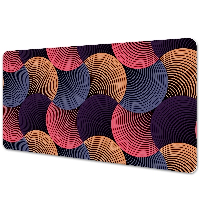 Irodai asztal alátét Színes geometrikus motívum