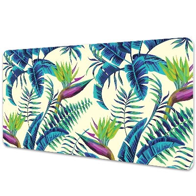 Irodai asztal alátét Egzotikus növényzet képe