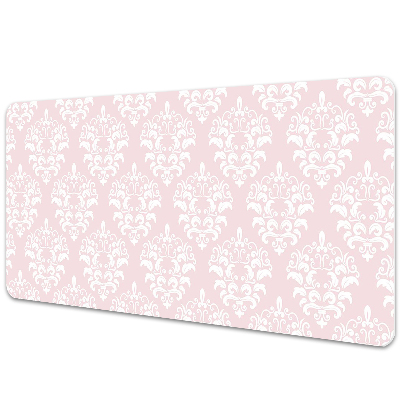 Irodai asztal alátét Rózsaszín damaszki évjárat