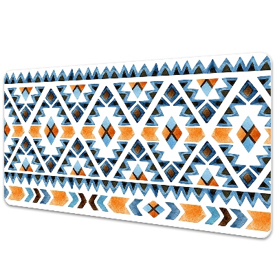 Iróasztal könyökalátét Etnikai geometriai motívumok