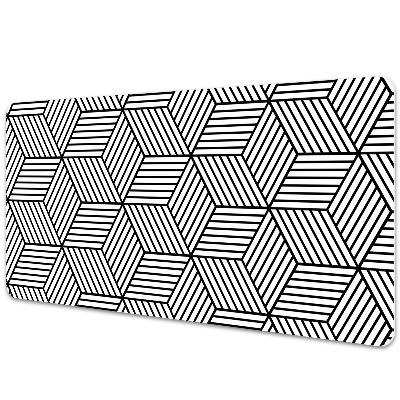 Iróasztal alátét Geometriai kockák