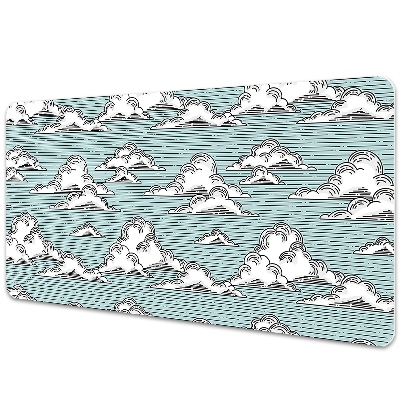 Irodai asztal alátét Felhők vintage stílusú rajz