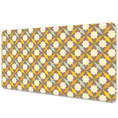 Iróasztal könyökalátét Vintage geometrikus motívum