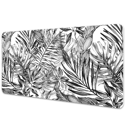 Iróasztal könyökalátét Monstera vázlat