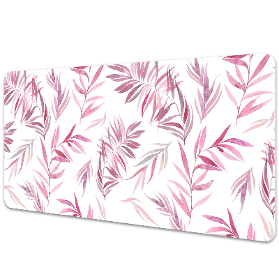 Iróasztal alátét Rózsaszín levelek