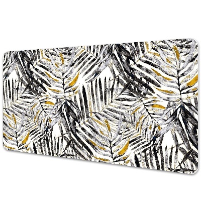 Iróasztal könyökalátét Fekete levelek