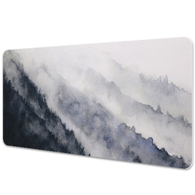 Irodai asztal alátét Hegyi táj a ködben