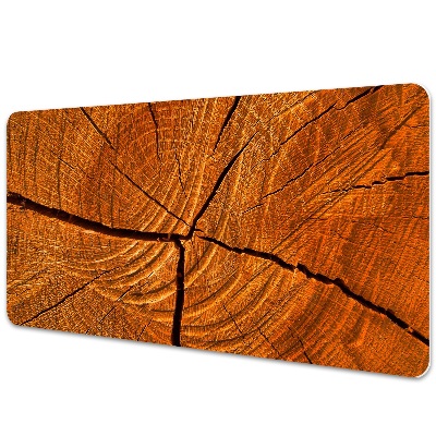 Irodai asztal alátét Fa törzse textúra