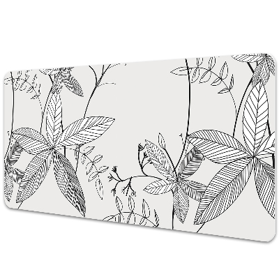 Iróasztal alátét Doodle virágok