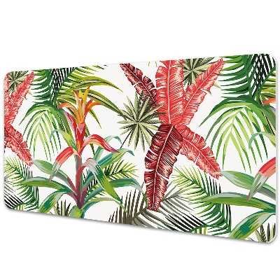 Irodai asztal alátét Egzotikus növényzet