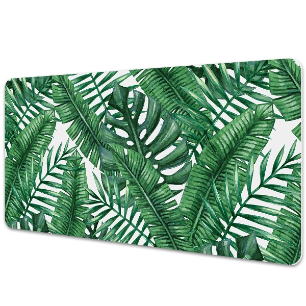 Iróasztal könyökalátét Monstera levelek