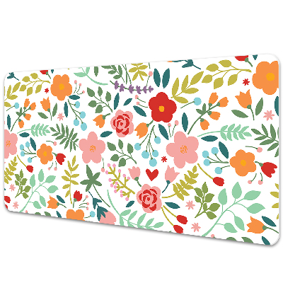 Irodai asztal alátét Népi virágok