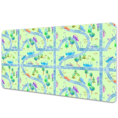 Iróasztal könyökalátét Autók