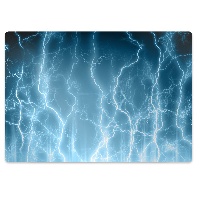 Padlóvédő székalátét Kék villám