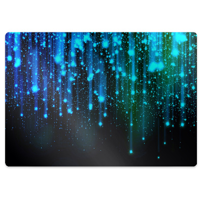 Szék szőnyeg Kék pontok