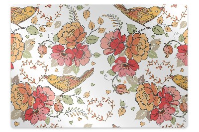 Padlóvédő székalátét Madár motívum