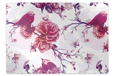 Székalátét Lila madár motívum