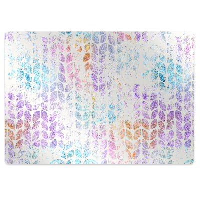 Padlóvédő székalátét Glitter motívum