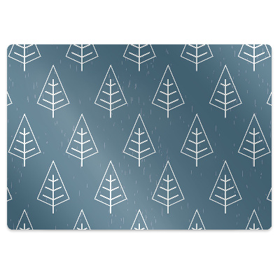 Szék szőnyeg Kék erdő