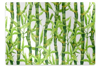 Padlóvédő székalátét Bambusz szárak