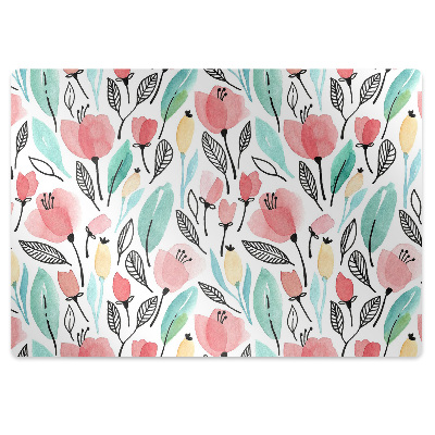 Székalátét Élénk virágok