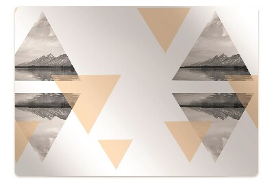 Szék szőnyeg Modern tájkép