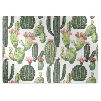 Padlóvédő székalátét Tüskés kaktuszok