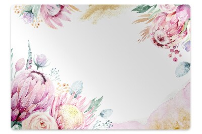 Padlóvédő székalátét Elegáns virágmotívum