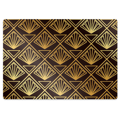 Padlóvédő székalátét Art deco
