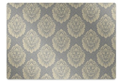 Padlóvédő székalátét Adamaszk motívum