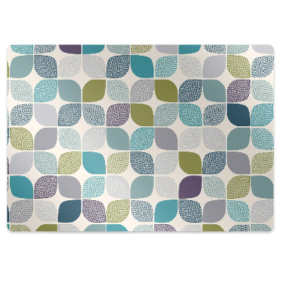 Padlóvédő székalátét Geometrikus motívum