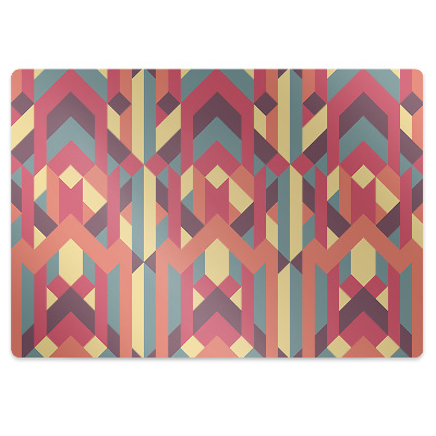 Szék szőnyeg Színes vonalak