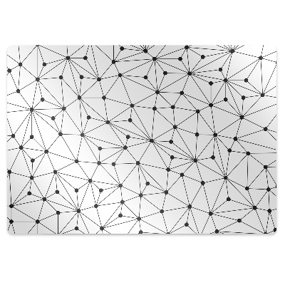 Padlóvédő székalátét Geometrikus figurák pontok