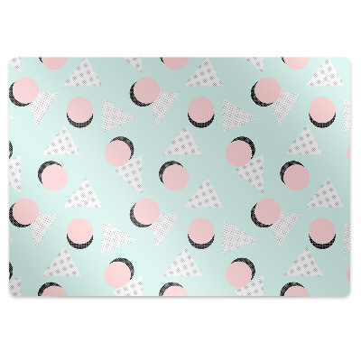 Padlóvédő székalátét Körök és geometriai formák